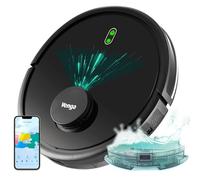 Venga! Robot Vacuum Cleaner, Floor Cleaner, Laser Navigation, with App, Black, VG RVC 3002 BK