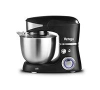 White Stand Mixer 1000w 5litre Cake Mixer Balloon Whisk Flat Beater VENGA