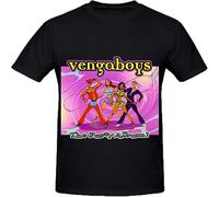 Vengaboys The Party Album Tour Soundtrack Men T-Shirt Graphic Unisex Tee Shirt Black XXL