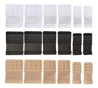 VENGABY 18 Pack Women's Bra Extender, Bra Strap Extenders Extensions Elastic Extender, Soft and Comfortable (One Size)
