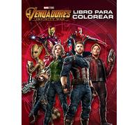 Vengadores. Infinity War. Libro para colorear - Spanish Language NEW Marvel 201