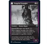 Vengeful Strangler // Strangling Grasp (foil) | Innistrad: Double Feature