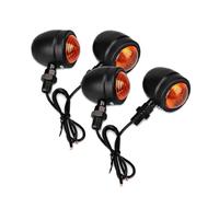 VENHIRL Indicator Accessories 4PCS Motorcycle Turn Signals Accessories Universal 12V Single Wire Lights For