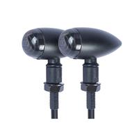 VENHIRL Indicator Accessories Aluminum Motorcycle Turn Signals Lights Smoke Lens Amber Blinker Indicator Light Motorbike Moto