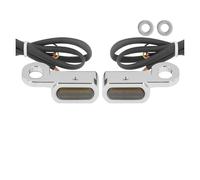 VENHIRL Running Lights Turn Signal For So&ftail Breakout 2016-2017 Touring Ro&ad King 2014-2022 Motorcycle Turn Signal Light E Mark Lamp