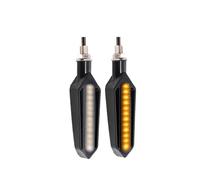 VENHIRL Running Lights Turn Signal Motorcycle Turn Signals Lights Built Relay Flasher Flowing Water Blinker 12V 10mm Moto Indicator Signal