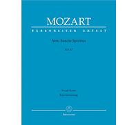 Veni Sancte Spiritus K.47 (Vocal Score)