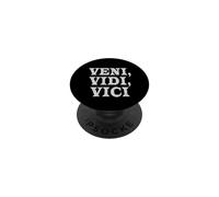 Veni, Vidi, Vici Latin Phrase I Came, I Saw, I Conquered PopSockets Adhesive PopGrip