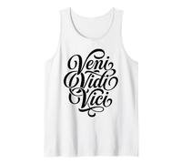 Veni Vidi Vici Latin Phrase Roman History Student Tank Top