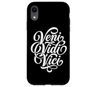 Veni Vidi Vici Winning Phrase for Everyday Victories Case for iPhone XR