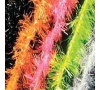 Veniard Blob Fly Tying Material, Turbo Translucent Chenille, for Fly Tying or Crafting (FL Hot Orange)