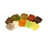 Veniard Olive Dyed Deer Body Hair, Fly Tying Material, 1 Piece