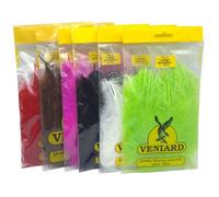 Veniard Turkey Marabou Feathers - Crimson