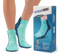 Venicce Love Cooling Socks | Cold Feet | Cooling Pads | Cold Pack | Cold Therapy Socks | Foot Rheumatism | Polyneuropathy Socks | Foot Warmer | Socks for Cold Feet | Socks for Pain, Turquoise / Blue,