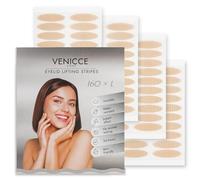 VENICCE LOVE Slip-on Eyelid Stripes Invisible Eyelid Tapes, Eyelid Stripes, Eyelid Tape, Eye Lifting without Surgery, Eyelid Tightening, Remove Hungry Eyelids 160 x L