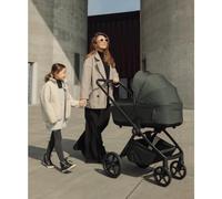 Venicci Claro | 3in1 Travel System with Accessories. Includes Pushchair, Carrycot and Tiago i-Size Car Seat | 9 Piece Bundle (Forest)