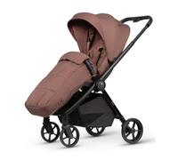 Venicci Vero Stroller with Accessories. Includes Cosy Apron and Rain Cover | from Birth to 22kg (Approx. 4 Years) Designed for All Terrains and Smooth Rides (Blush)