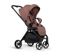 Venicci Vero Stroller with Accessories. Includes Cosy Footmuff and Rain Cover | from Birth to 22kg (Approx. 4 Years) Designed for All Terrains and Smooth Rides (Blush)