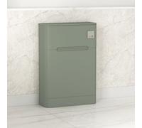 Venice 550mm BTW Bathroom Back to Wall Toilet WC Unit Satin Green