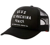 Venice Address Trucker Cap Black Deus EX Machina