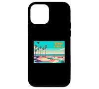 Venice Beach CA Retro Travel Souvenir Case for iPhone 12 mini