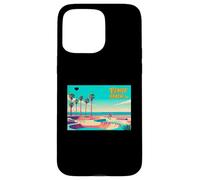 Venice Beach CA Retro Travel Souvenir Case for iPhone 15 Pro Max