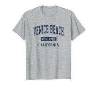 Venice Beach California CA Vintage Athletic Sports Design T-Shirt