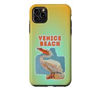 Venice-Beach California Holiday Pelican Graphic Surfing Case for iPhone 11 Pro Max