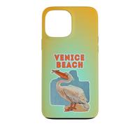 Venice-Beach California Holiday Pelican Graphic Surfing Case for iPhone 13 Pro Max