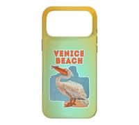 Venice-Beach California Holiday Pelican Graphic Surfing Case for iPhone 17 Pro Max