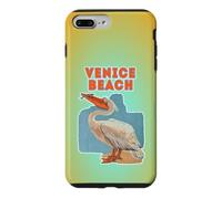 Venice-Beach California Holiday Pelican Graphic Surfing Case for iPhone 7 Plus/8 Plus