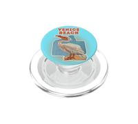 Venice-Beach California Holiday Pelican Graphic Surfing PopSockets PopGrip for MagSafe
