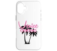 VENICE BEACH CALIFORNIA United States Retro Tropical Case for iPhone 16 Plus