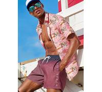 Venice Beach Dip-Dye Swim Shorts Bordeaux