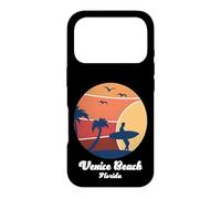 Venice Beach Florida Surfing Surfer Vintage Sunset Surf Sun Case for iPhone 17 Pro