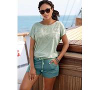 Venice Beach Logo Print Top Mint