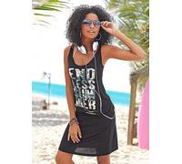 Venice Beach Sleeveless Beach Dress Black
