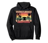 Venice Beach Summer Surfer Pullover Hoodie