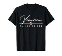 Venice California (CA) Value Graphic T-Shirt, Men, Black, L