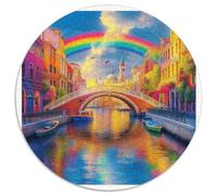 Venice Canals Puzzles 1000 Pieces for Adults And Kids Canal Scenery Unique Challenge Games Family Puzzle Game Birthday Gifts Home Decoration 1000pcs (67.5x67.5cm)