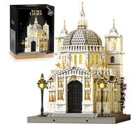Venice Cathedral Basilica Building Block Set - 4270PCS Italian Baroque Church Model, Landmarks Architecture Bricks Kit, Collection City Street View Blocks, Home Decor, Creative Gift for Adult