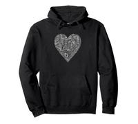 Venice City Canals Heart Shape Love Italy Travels Pullover Hoodie