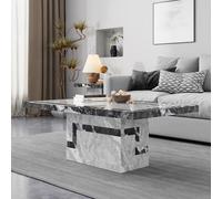 Venice Coffee Table - Armani Grey Engineered Marble