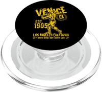 Venice Est. 1905 California Retro Vintage Distressed Design PopSockets PopGrip for MagSafe