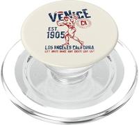 Venice Est. 1905 California Retro Vintage Distressed Design PopSockets PopGrip for MagSafe