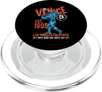 Venice Est. 1905 California Retro Vintage Distressed Design PopSockets PopGrip for MagSafe