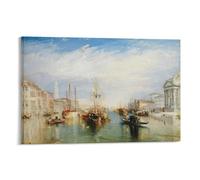 Venice from The Portico of Notre Dame Turner J.M.W. Turner Poster Wall Art Poster Scroll Canvas Painting Picture Living Room Decor Home 20x30inch(50x75cm)