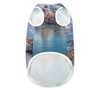 Venice Gran Canal Basilica Santa Maria Italy Dog Shirts Pullover Pet Vest T-shirts for Small Medium Dogs & Cats
