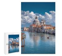 Venice Gran Canal Basilica Santa Maria Italy Jigsaw Puzzle for Adults Wooden Challenging Puzzles Gift for Family Friends