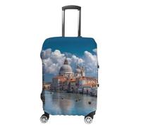Venice Gran Canal Basilica Santa Maria Italy Luggage Cover Travel Suitcase Protector Anti-Scratch Suitcase Cover M